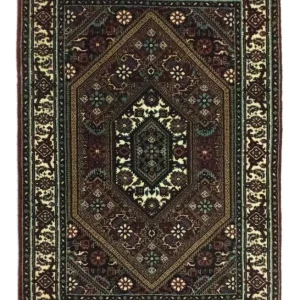 Persisk teppe - Bijar - 93 x 65 cm - rød