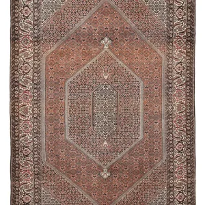 Persisk teppe - Bijar - 300 x 198 cm - rust