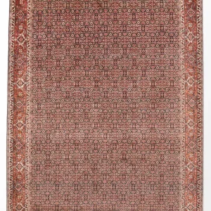 Persisk teppe - Bijar - 305 x 203 cm - rust