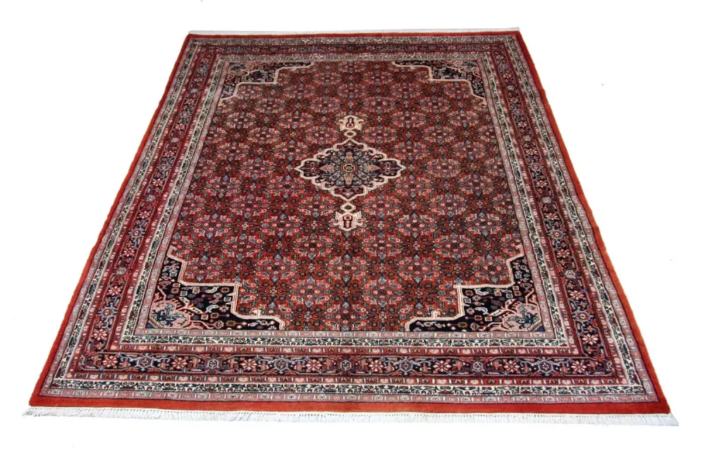 Persisk teppe - Bijar - 313 x 250 cm - rød