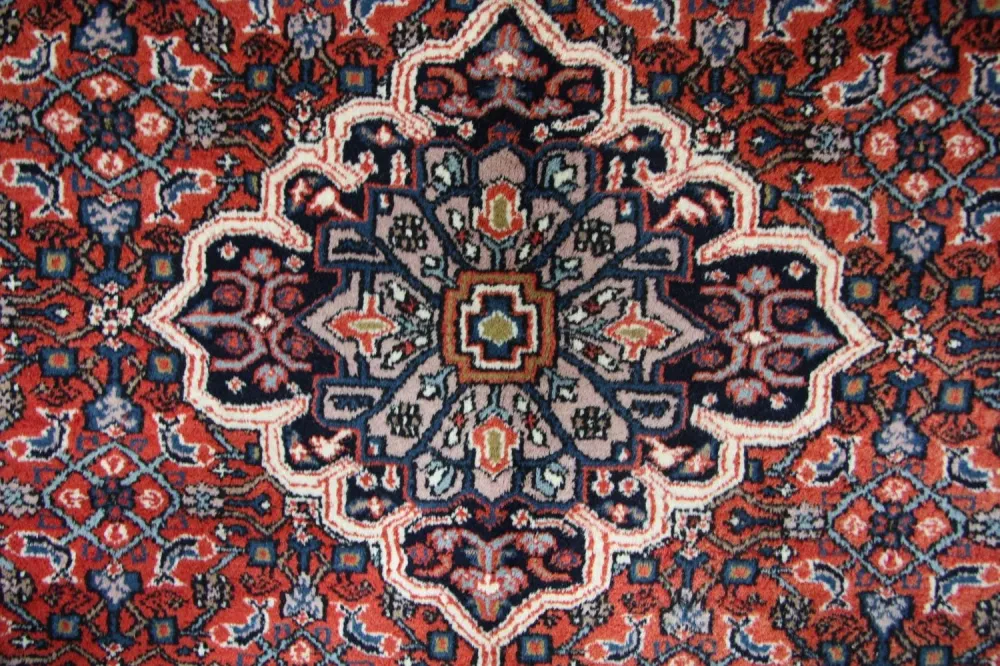 Persisk teppe - Bijar - 313 x 250 cm - rød