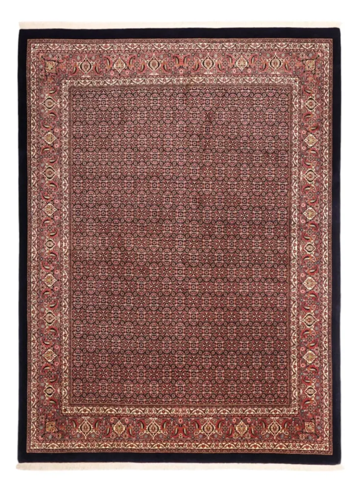 Persisk teppe - Bijar - 337 x 255 cm - mørkeblå