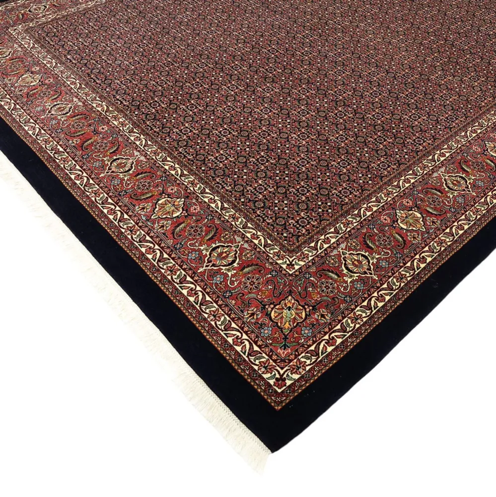 Persisk teppe - Bijar - 337 x 255 cm - mørkeblå