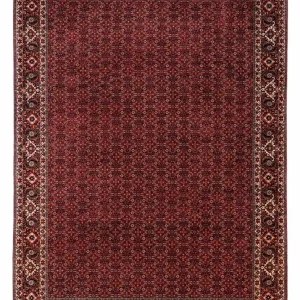 Persisk teppe - Bijar - 350 x 250 cm - rød