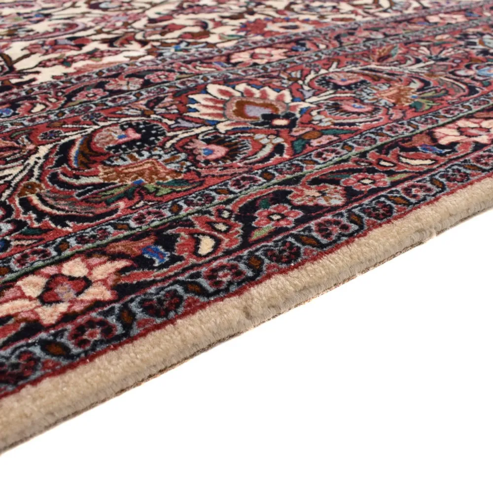 Persisk teppe - Bijar - 400 x 302 cm - bordeaux rød