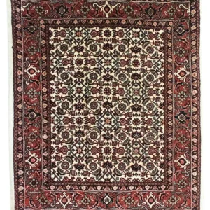 Persisk teppe - Bijar - 85 x 70 cm - beige