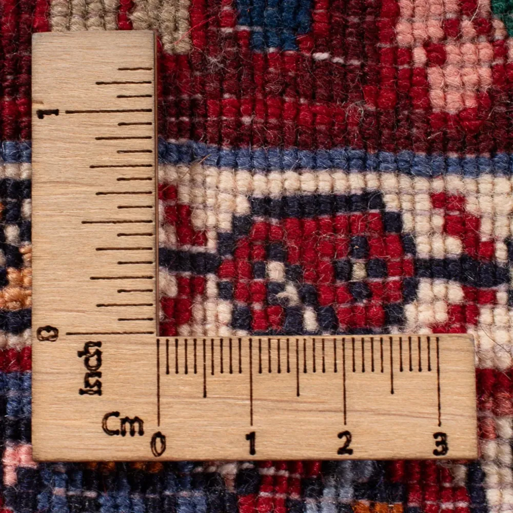 Persisk teppe - Bijar - 80 x 52 cm - bordeaux rød