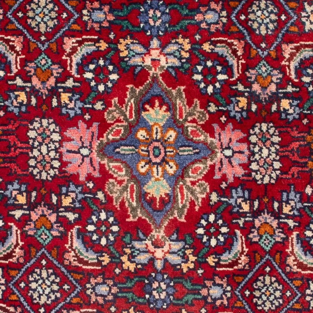 Persisk teppe - Bijar - 76 x 55 cm - bordeaux rød
