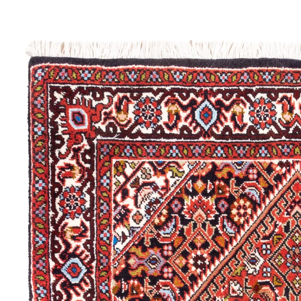 Persisk teppe - Bijar - Royal - 104 x 72 cm - rød