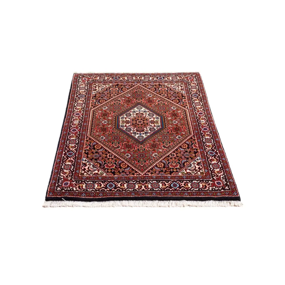 Persisk teppe - Bijar - Royal - 104 x 72 cm - rød