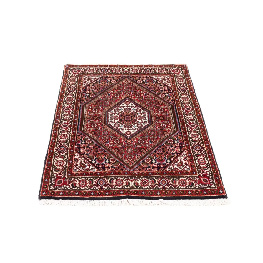 Persisk teppe - Bijar - Royal - 104 x 72 cm - rød
