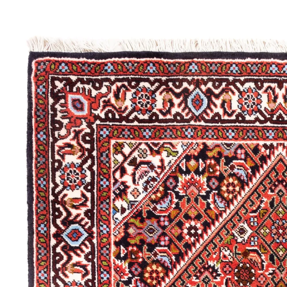 Persisk teppe - Bijar - Royal - 104 x 74 cm - rød