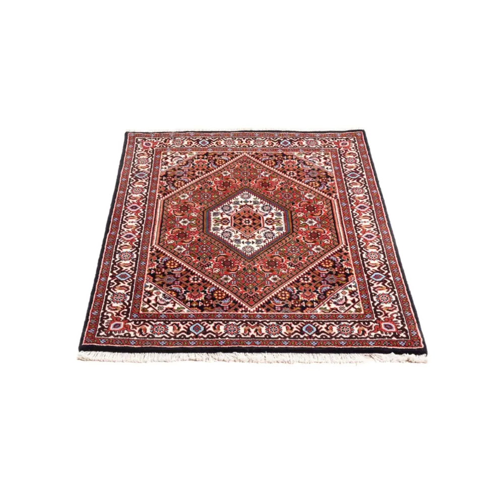 Persisk teppe - Bijar - Royal - 104 x 74 cm - rød
