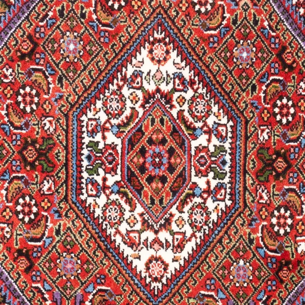 Persisk teppe - Bijar - Royal - 104 x 70 cm - rød