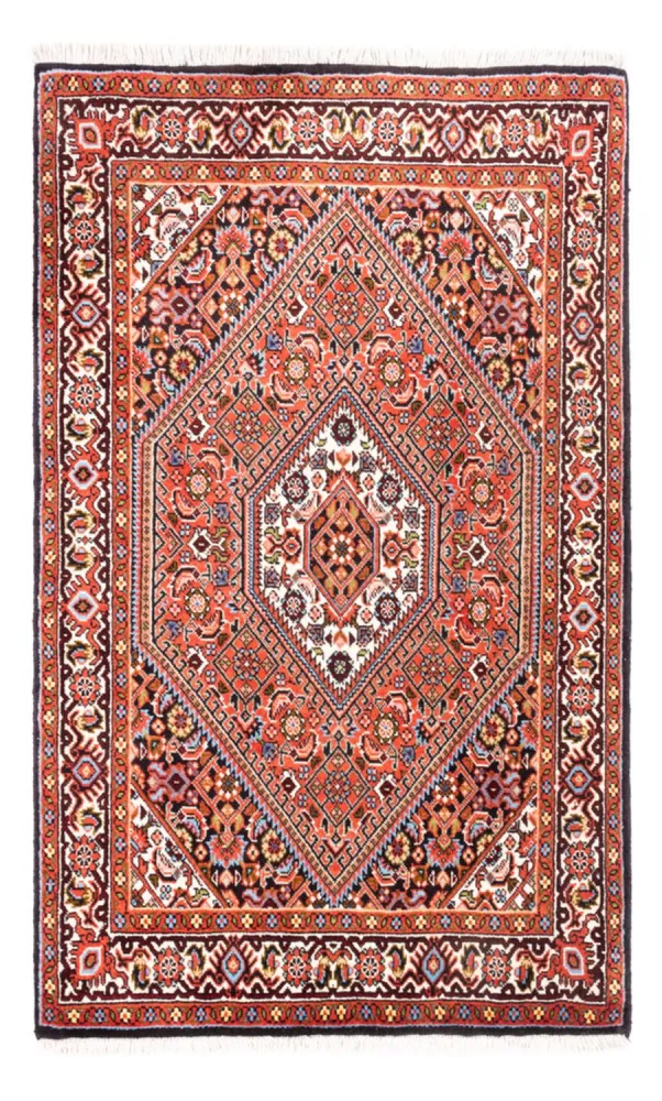 Persisk teppe - Bijar - Royal - 105 x 70 cm - rød