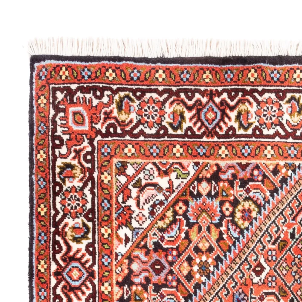Persisk teppe - Bijar - Royal - 105 x 70 cm - rød