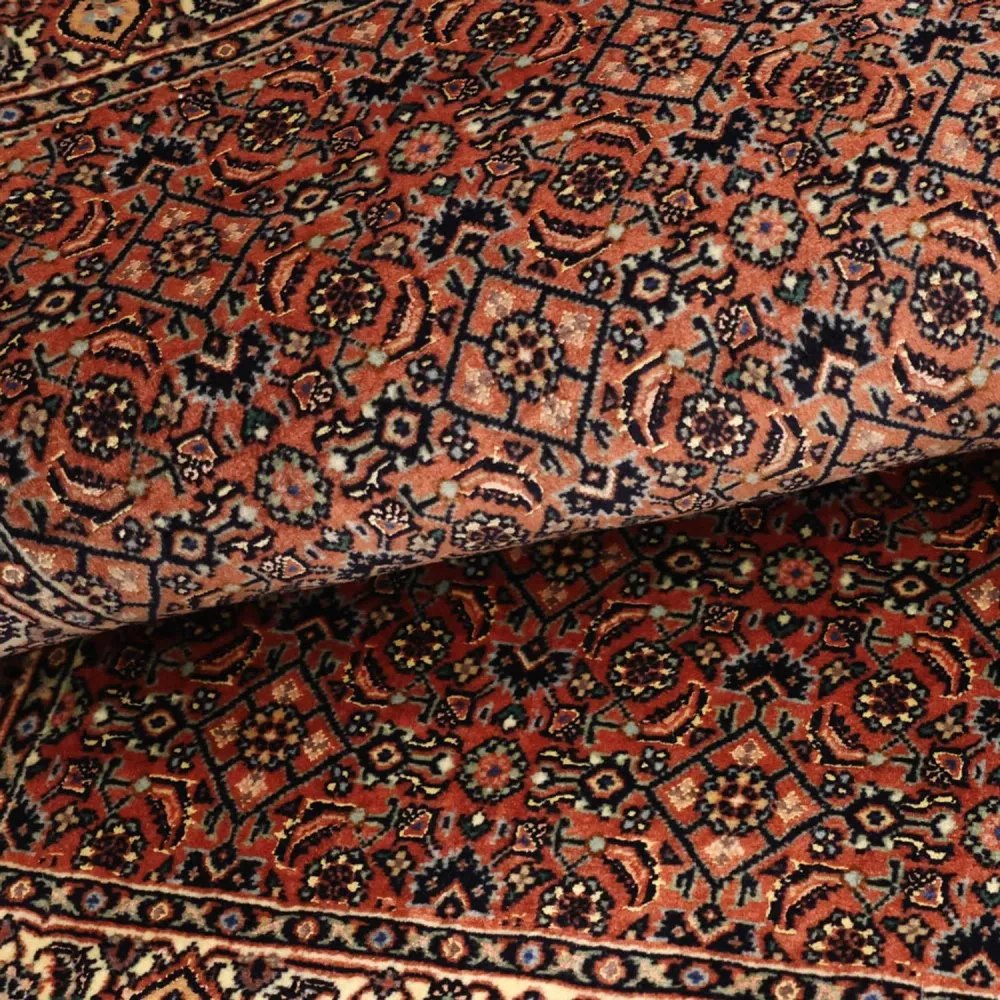 Persisk teppe - Bijar - Royal - 134 x 78 cm - rust