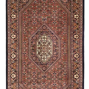 Persisk teppe - Bijar - Royal - 134 x 73 cm - rust
