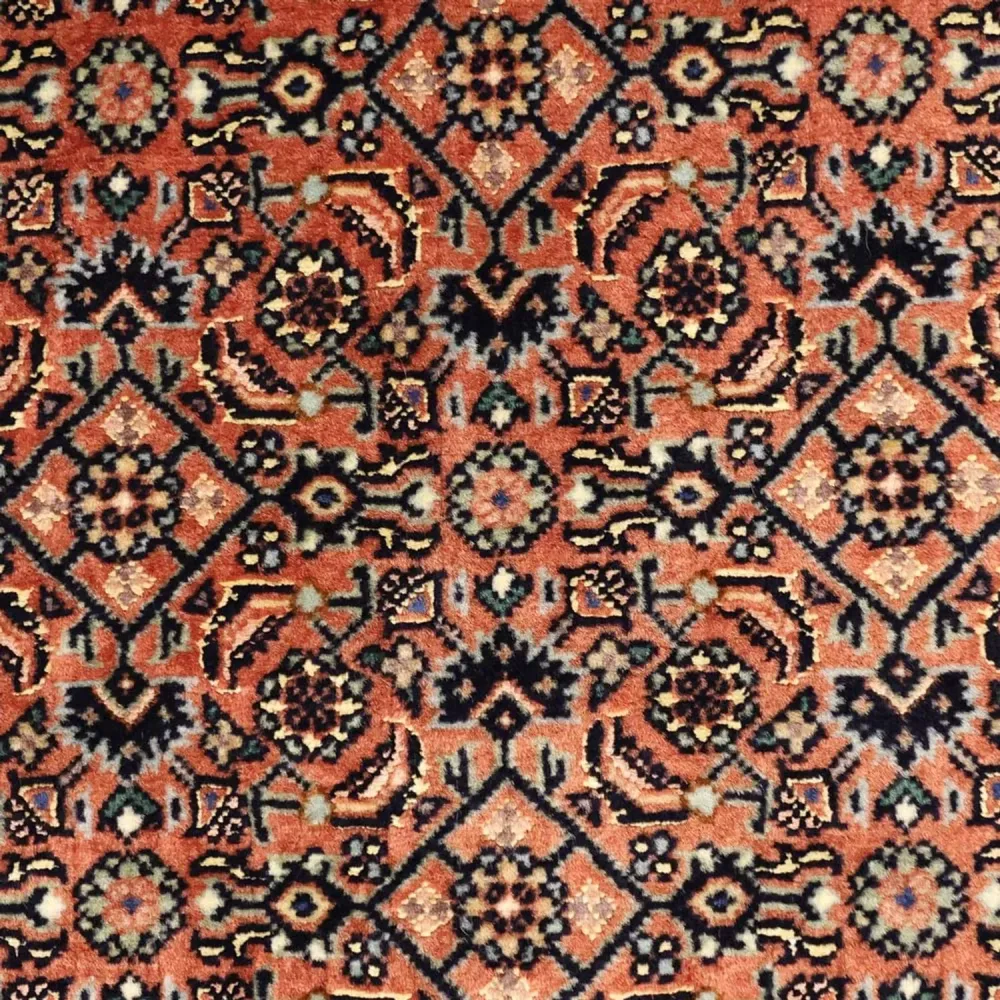 Persisk teppe - Bijar - Royal - 134 x 78 cm - rust