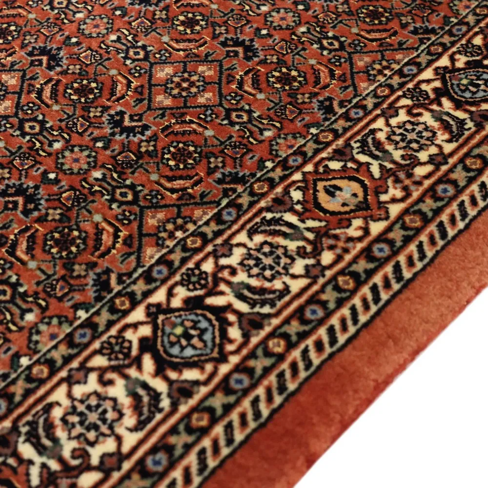 Persisk teppe - Bijar - Royal - 134 x 78 cm - rust