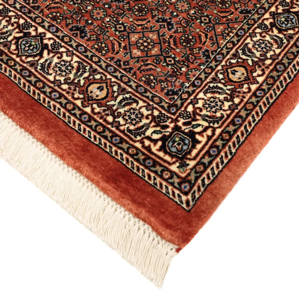 Persisk teppe - Bijar - Royal - 134 x 78 cm - rust