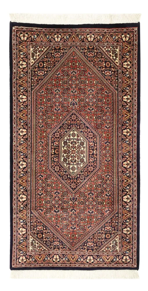 Persisk teppe - Bijar - Royal - 134 x 73 cm - rust