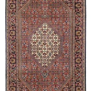 Persisk teppe - Bijar - Royal - 135 x 70 cm - rust