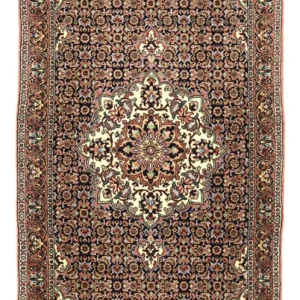 Persisk teppe - Bijar - Royal - 137 x 70 cm - mørk rød