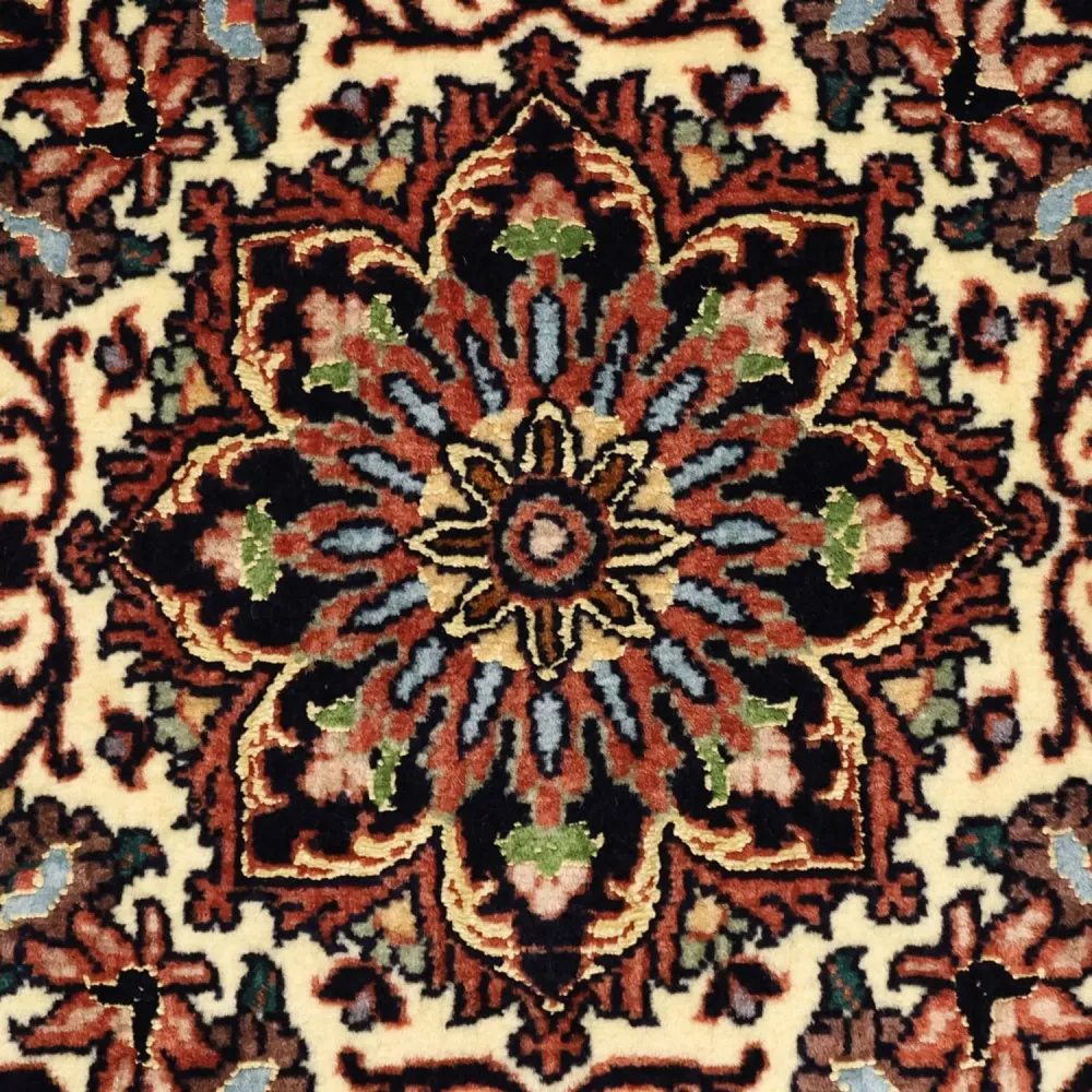 Persisk teppe - Bijar - Royal - 137 x 70 cm - mørk rød
