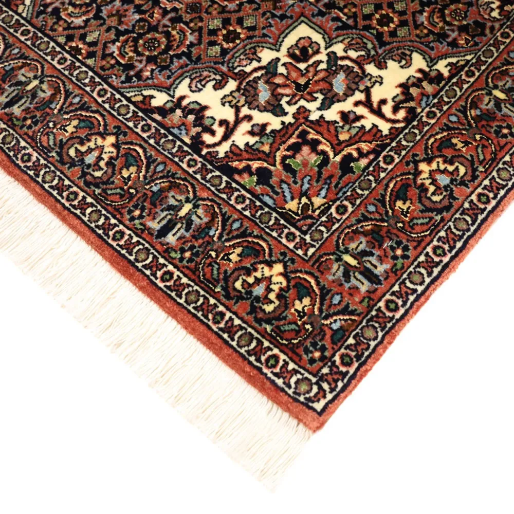 Persisk teppe - Bijar - Royal - 137 x 70 cm - mørk rød