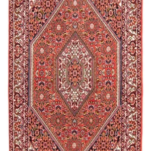 Persisk teppe - Bijar - Royal - 140 x 82 cm - rød