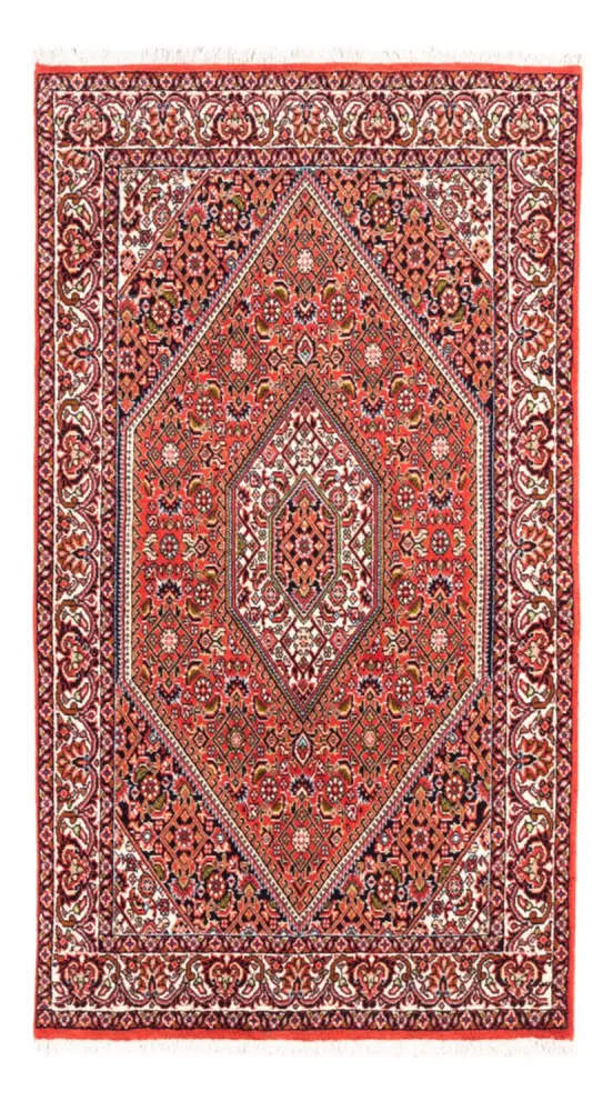 Persisk teppe - Bijar - Royal - 140 x 82 cm - rød