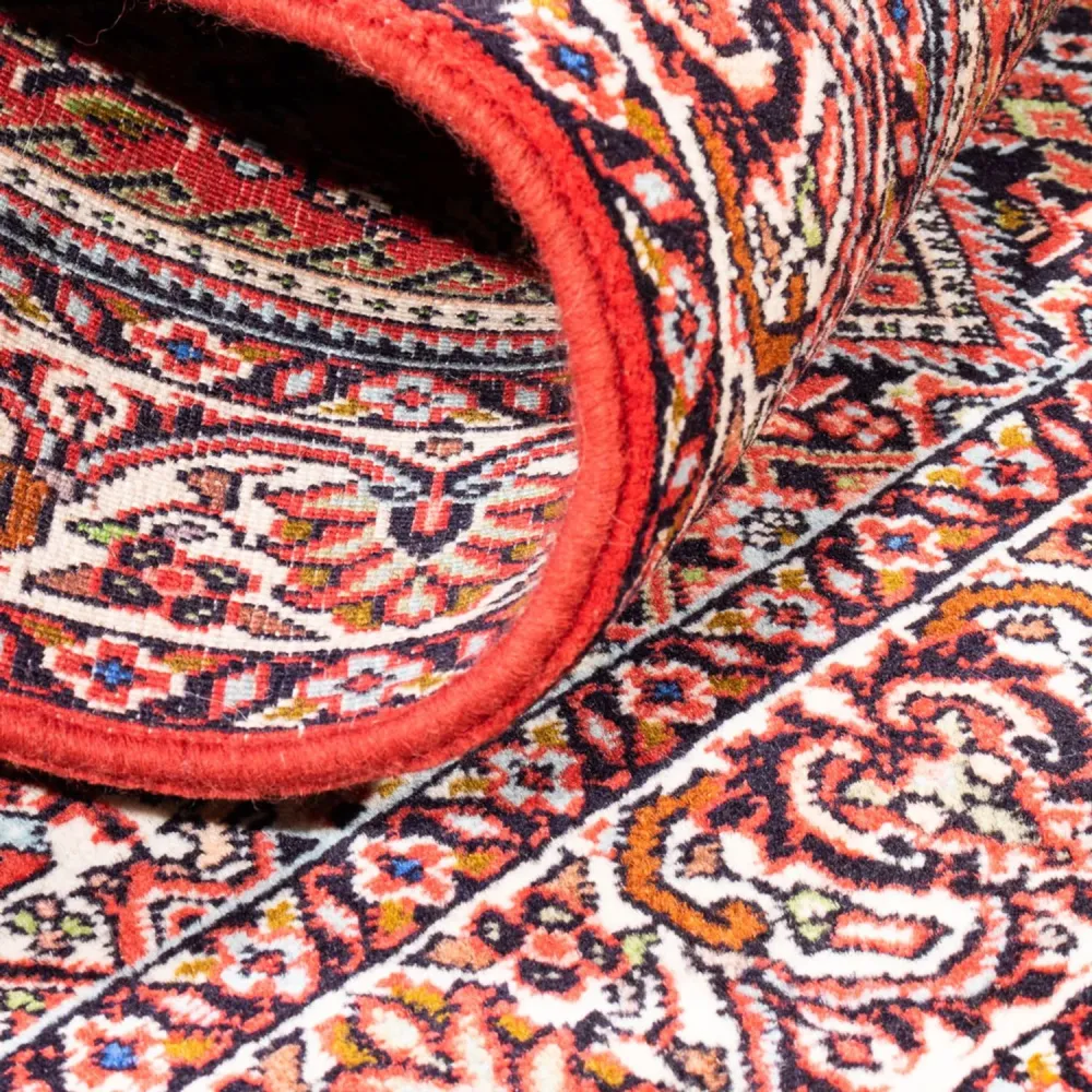 Persisk teppe - Bijar - Royal - 140 x 82 cm - rød