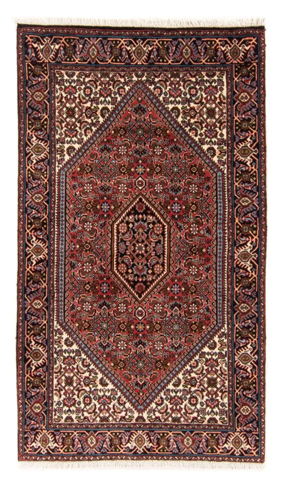 Persisk teppe - Bijar - Royal - 140 x 82 cm - rød