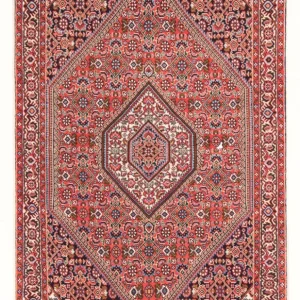 Persisk teppe - Bijar - Royal - 142 x 84 cm - rød