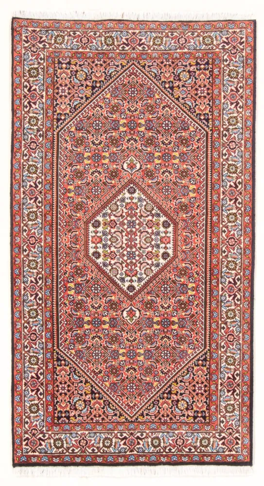 Persisk teppe - Bijar - Royal - 144 x 83 cm - rød