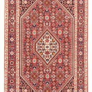 Persisk teppe - Bijar - Royal - 145 x 84 cm - rød