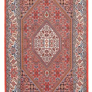 Persisk teppe - Bijar - Royal - 145 x 84 cm - rød
