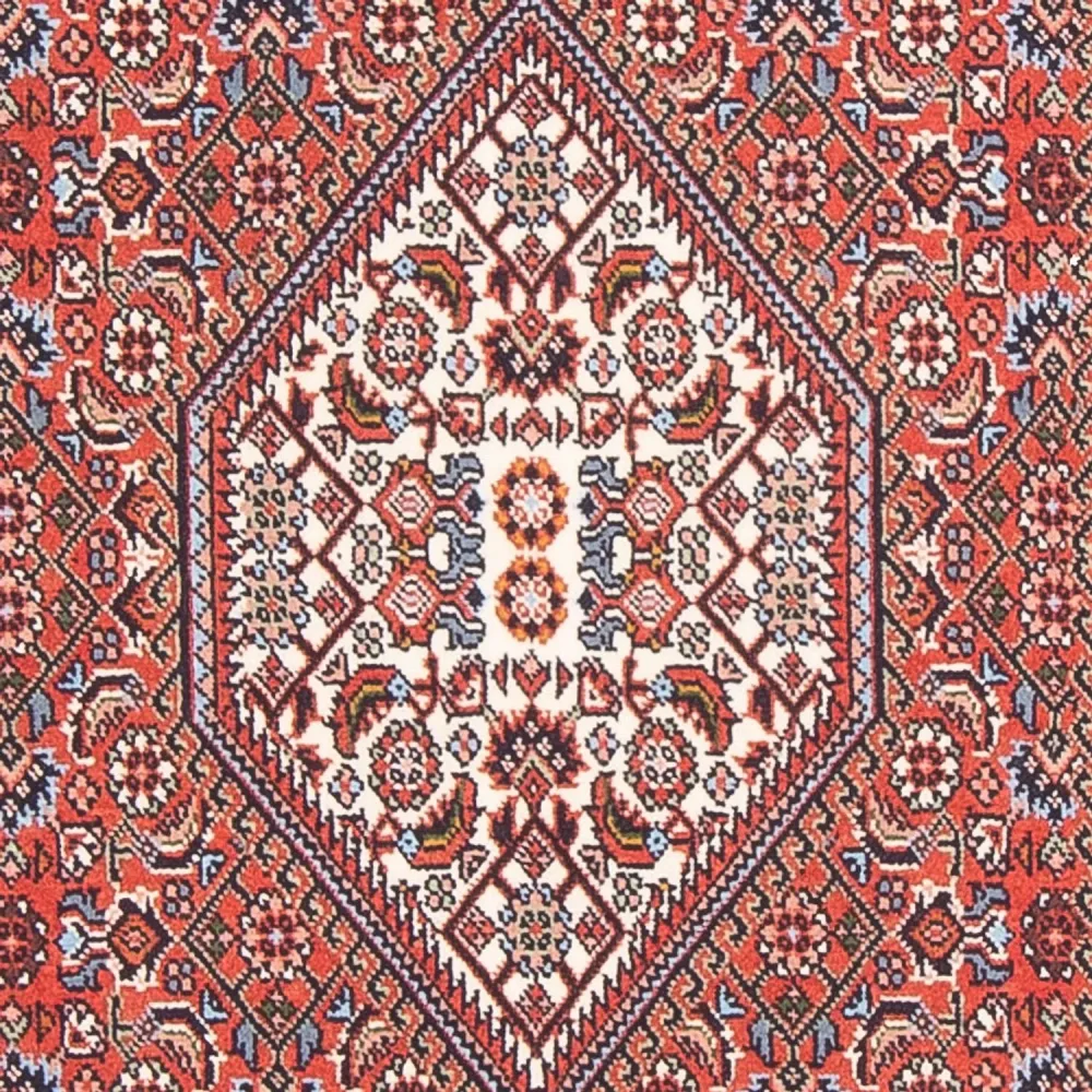 Persisk teppe - Bijar - Royal - 145 x 84 cm - rød