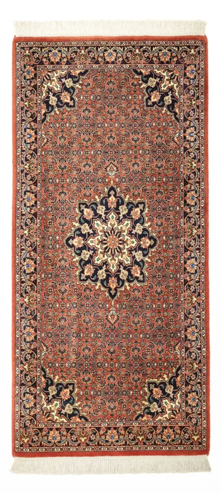 Persisk teppe - Bijar - Royal - 146 x 70 cm - rust