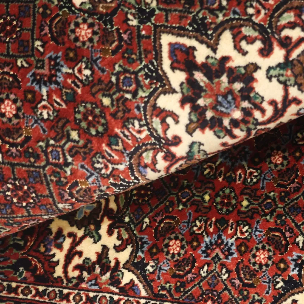 Persisk teppe - Bijar - Royal - 147 x 72 cm - mørk rød