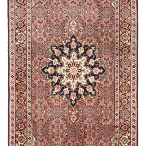 Persisk teppe - Bijar - Royal - 147 x 70 cm - rust