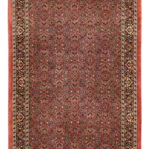 Persisk teppe - Bijar - Royal - 148 x 89 cm - rust