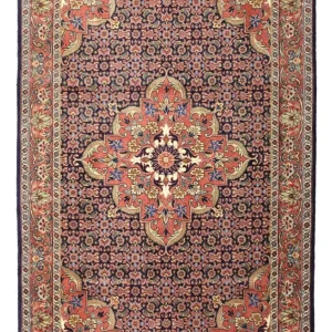 Persisk teppe - Bijar - Royal - 148 x 91 cm - rust