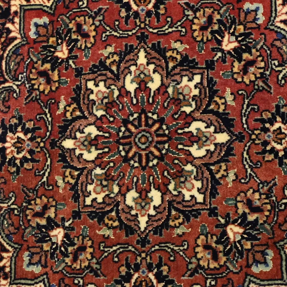 Persisk teppe - Bijar - Royal - 149 x 89 cm - mørk rød