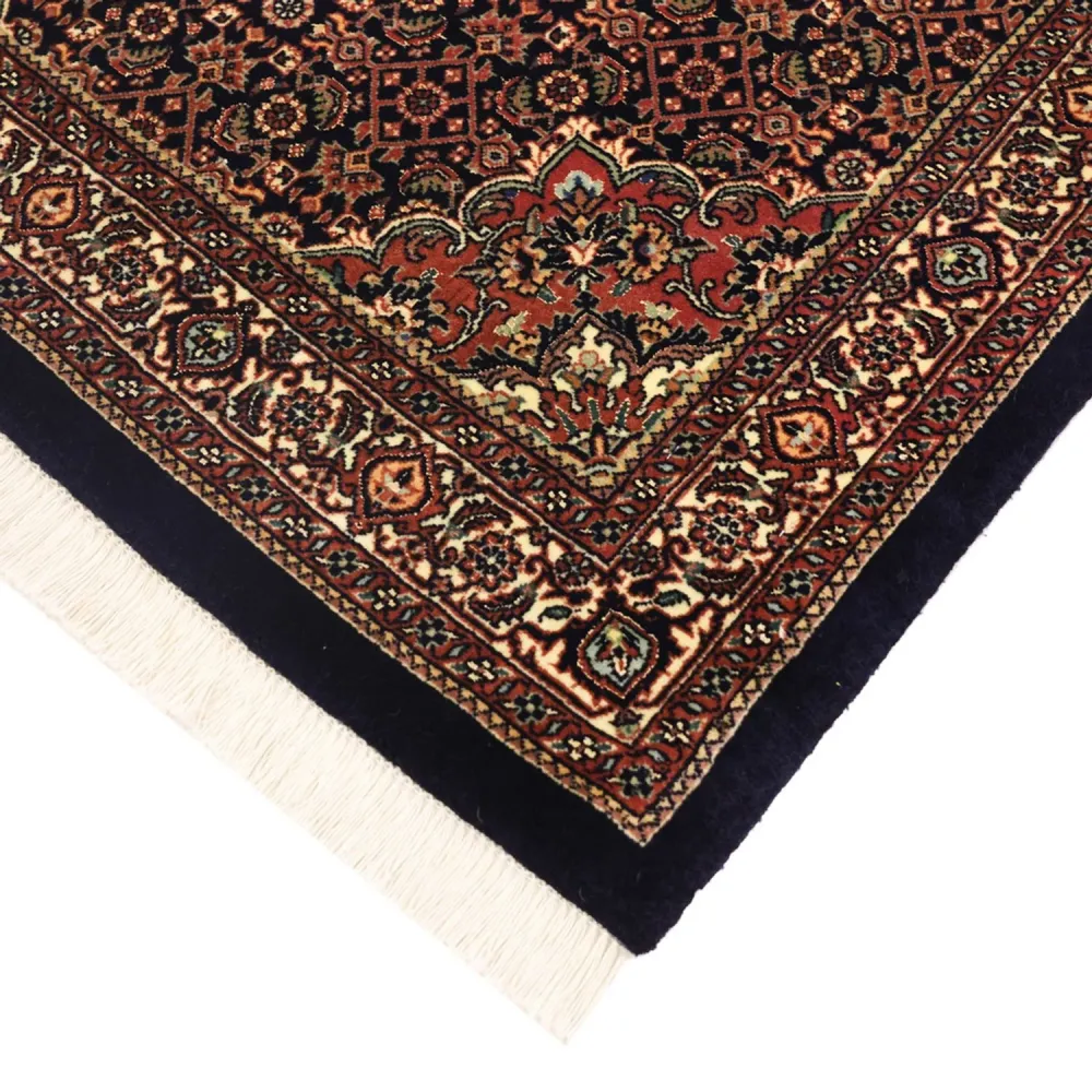 Persisk teppe - Bijar - Royal - 149 x 89 cm - mørk rød