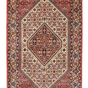Persisk teppe - Bijar - Royal - 150 x 87 cm - rød