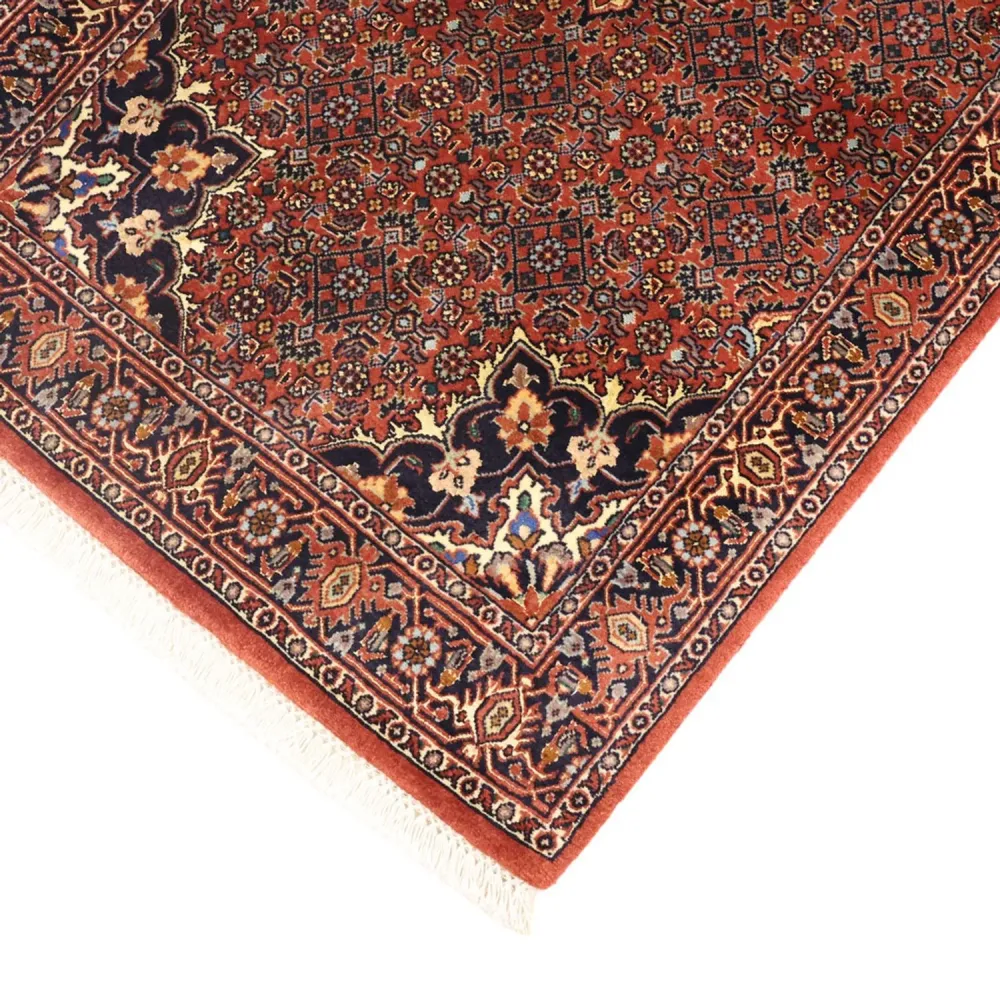 Persisk teppe - Bijar - Royal - 150 x 70 cm - mørk rød