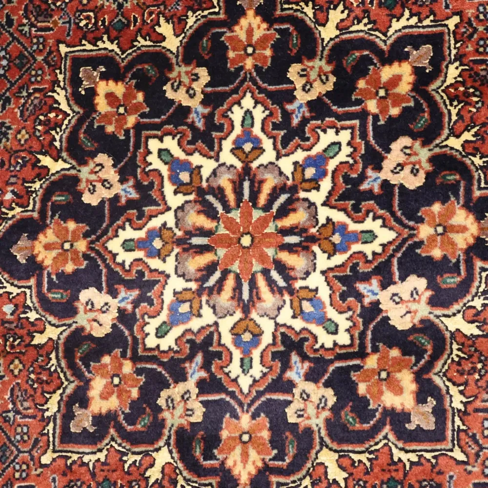 Persisk teppe - Bijar - Royal - 150 x 70 cm - mørk rød