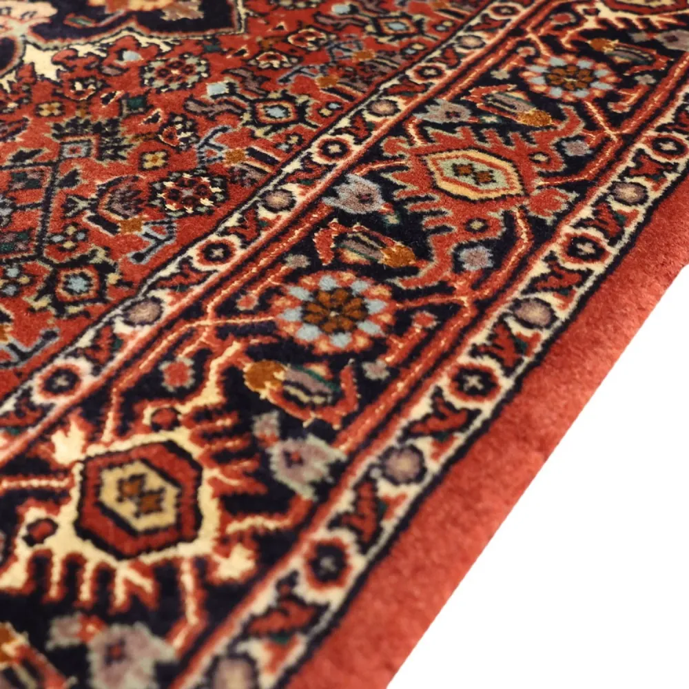 Persisk teppe - Bijar - Royal - 150 x 70 cm - mørk rød